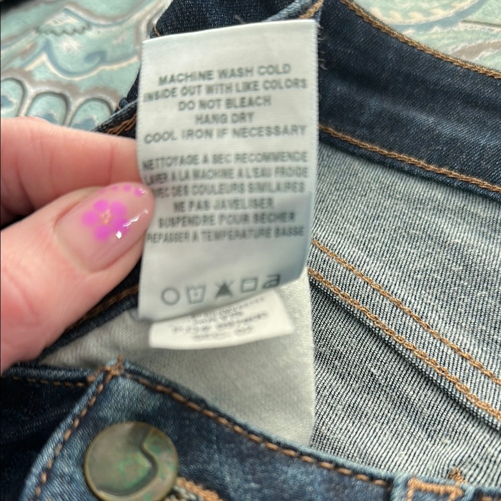 Joe's Jeans Blue Skinny Denim - Picture 3 of 5